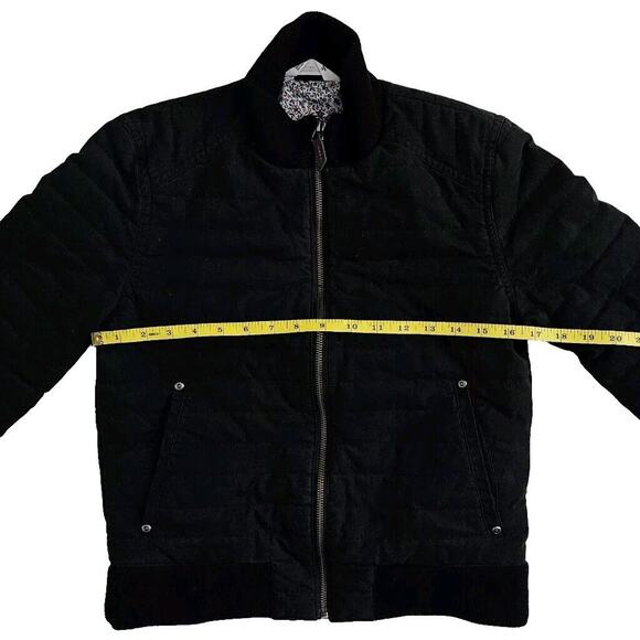 Mountain Khakis (Womens Small) Ludlow Swagger Bomber Zip Jacket Primaloft Black - Picture 6 of 7